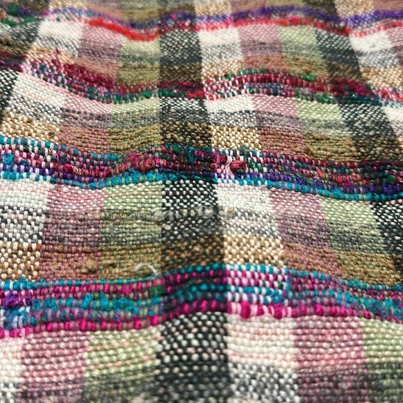 Vintage women’s Forelli‎ Plaid vest size 18/20 wooden loop buttons (B6) - Picture 5 of 8